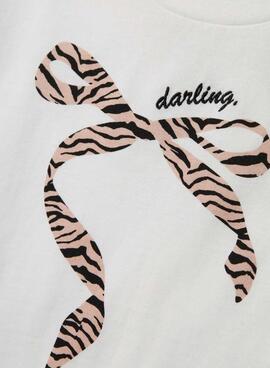 Camiseta Name It Lise Marie blanco para niña