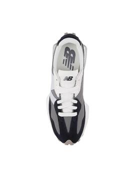 Zapatillas New Balance U327 negro y gris para hombre