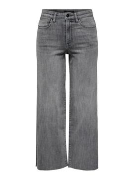 Pantalón vaquero Only Lann Madison gris para mujer