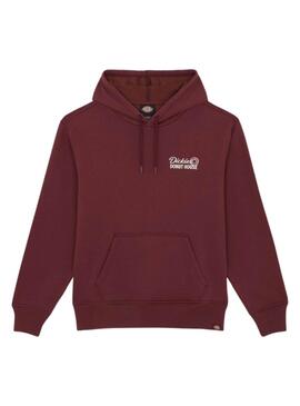 Sudadera Dickies Donut granate para hombre
