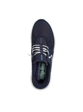 Zapatillas Skechers Glide azul marino para hombre