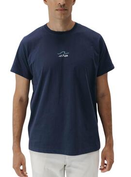 Camiseta El Pulpo El Mar azul para hombre