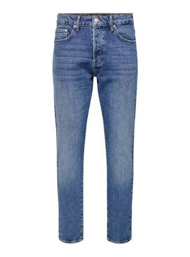 Pantalón vaquero Only and Sons Tapered denim para hombre