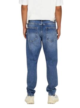 Pantalón vaquero Only and Sons Tapered denim para hombre