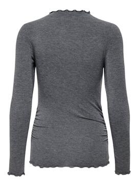 Jersey Only Glamour gris para mujer