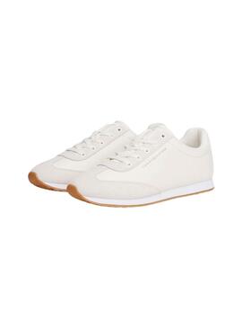 Zapatillas Tommy Hilfiger Heritage Runner blanco para mujer