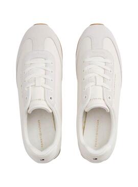 Zapatillas Tommy Hilfiger Heritage Runner blanco para mujer