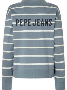 Sudadera Pepe Jeans Biridiana azul para mujer