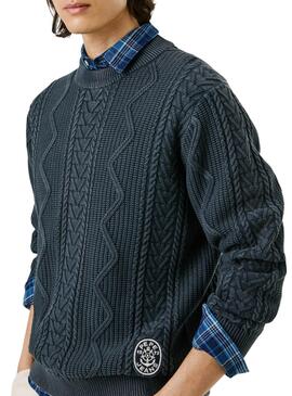 Jersey Pepe Jeans Perry azul marino para hombre