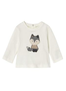 Chándal Mayoral punto 3 piezas tostado para bebé