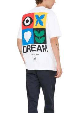 Camiseta Only and Sons Art not War blanco para hombre