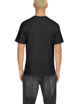 Camiseta Only and Sons Dawson negro para hombre