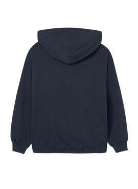 Sudadera Mayoral larga marino para niña