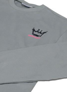 Camiseta Mayoral oversize verde para niña