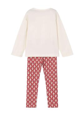 Conjunto Mayoral legging estampado y camiseta niña