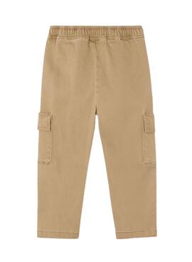 Pantalon cargo Mayoral camel unisex