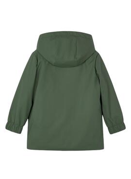 Chubasquero Mayoral verde para niño