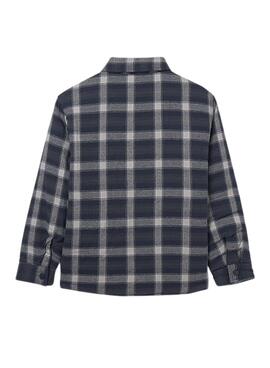 Sobrecamisa Mayoral reversible marino para niño