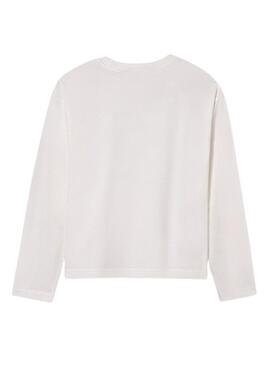 Camiseta Mayoral print blanco para niño