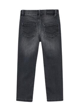 Pantalón vaquero Mayoral ajustado gris para niño