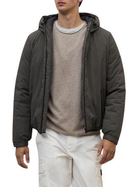 Cazadora Ecoalf Cartes verde para hombre