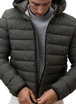 Cazadora Ecoalf Aspen verde para hombre