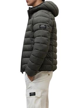 Cazadora Ecoalf Aspen verde para hombre