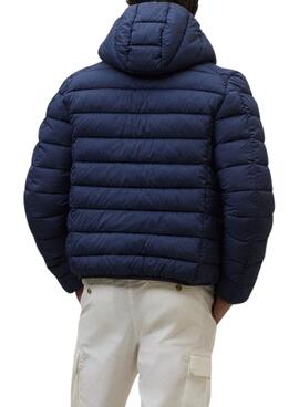 Cazadora Ecoalf Aspen azul para hombre