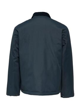Cazadora Only and Sons Kosmo azul para hombre