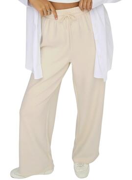 Pantalón Only Scarlett beige para mujer