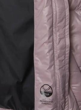 Chaleco Pepe Jeans acolchado Essie rosa para niña