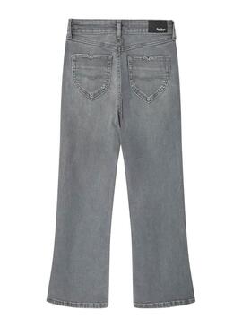 Pantalón vaquero Pepe Jeans Willa Flare gris niña