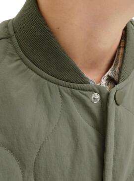 Chaleco Jack and Jones Acolchada Hero verde niño