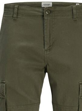 Pantalón Jack and Jones Kane Jonnie verde niño