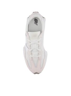 Zapatillas New Balance 327 blanco para niños