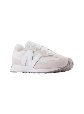 Zapatillas New Balance 327 blanco para niños