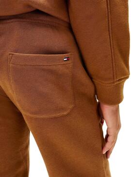 Pantalón de felpa Tommy Hilfiger Varsity para niño
