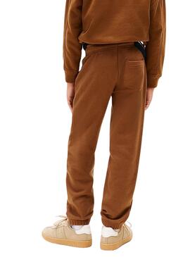 Pantalón de felpa Tommy Hilfiger Varsity para niño