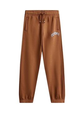 Pantalón de felpa Tommy Hilfiger Varsity para niño