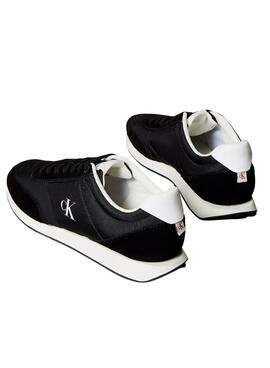 Zapatillas Calvin Klein Jeans Retro Runner negro para hombre