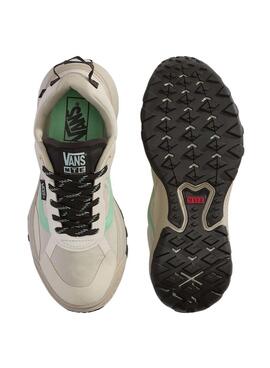 Zapatillas Vans Crosspath beige y verde para mujer