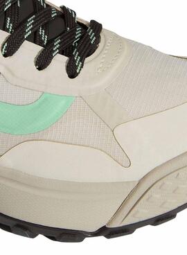 Zapatillas Vans Crosspath beige y verde para mujer