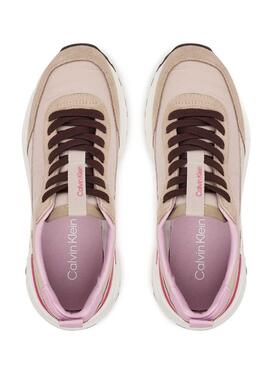 Zapatillas Calvin Klein Jeans Hike Runner rosa para mujer