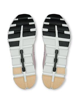 Zapatillas On Cloud 6 rosa y naranja para mujer