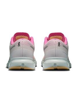 Zapatillas On Cloud 6 rosa y naranja para mujer