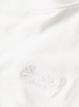 Camiseta Superdry Essential Logo blanco para hombre