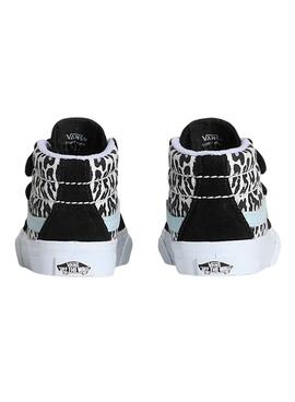 Zapatillas Vans Sk8-Mid Leopardo para niña pequeña
