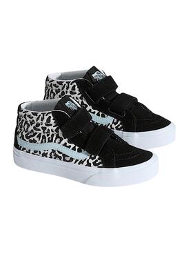 Zapatillas Vans Sk8-Mid Leopardo para niña