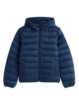 Abrigo Acolchado Tommy Hilfiger marino para niños