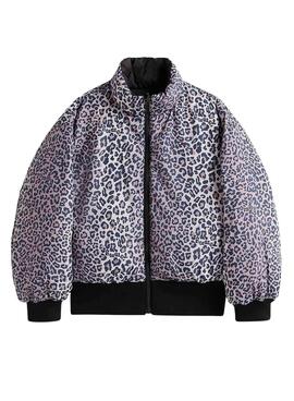 Cazadora Tommy Hilfiger bomber reversible niña
